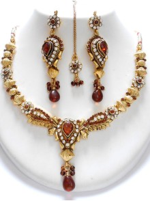 Polki Necklace Set